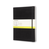 Moleskine XL Notebook Hardcover Black Plain