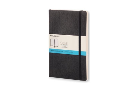 Moleskine Large Notebook Softcover Black Dotted
