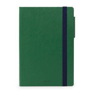 Legami Weekly Diary Medium + Notebook British Green 18 maanden agenda 2021 - 2022