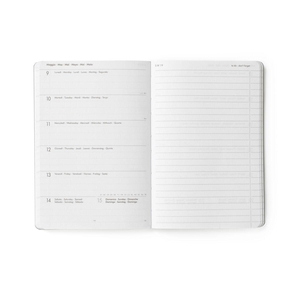 Legami Weekly Diary Medium + Notebook Alice 18 maanden agenda 2021 - 2022