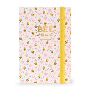 Legami Weekly Diary Medium + Notebook  Bees 18 maanden agenda 2021 - 2022