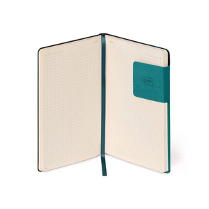 Legami My Notebook Medium Squared - Malachite Green