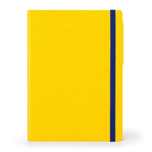 Legami My Notebook Large Plain - Yellow Freesia