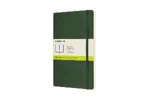 Moleskine Large Notebook Softcover Myrtle Green Plain