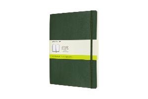 Moleskine XL Notebook Softcover Myrtle Green Plain