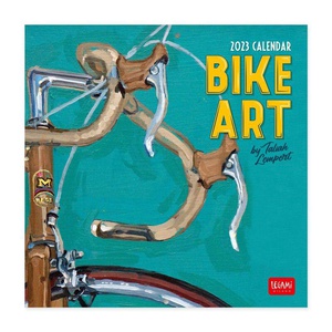 Uncoated Paper Bike Art Wall Calendar 2023
