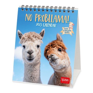 No Probblama (llama/alpaca) Desk Calendar 2023