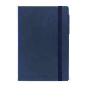 Legami Weekly Diary Medium + Notebook Blue 18 maanden agenda 2022-2023