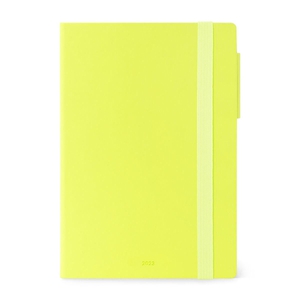 Legami Medium Weekly + Notebook Lime Green 12 Maanden Agenda 2023