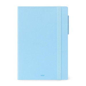 Legami Medium Weekly + Notebook Sky Blue 12 Maanden Agenda 2023