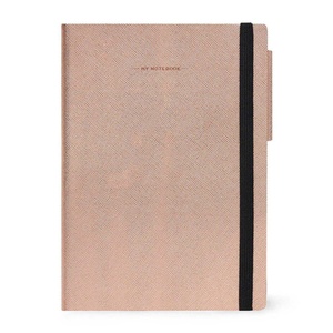Legami My Notebook Large Rose Gold Blanco Notitieboek