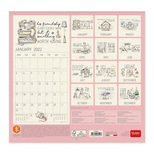 Legami Sketchy Cats Kalendar 2022