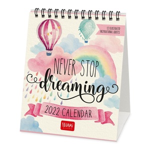 Legami Uncoated Paper Desk Calendar Aphorisms Kalender 2022