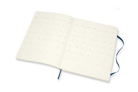 Moleskine Weekly Notebook Diary/Planner XL Sapphite Blue Softcover 18 maanden 2020-2021