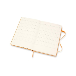 Moleskine Weekly Notebook Diary/Planner Large Orange Hardcover 18 maanden 2020-2021