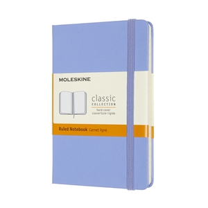Moleskine Pocket Notebook Hardcover Hydrangea Blue Ruled