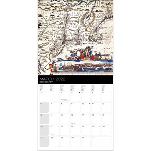 Antique Maps 30x30 Kalender 2022