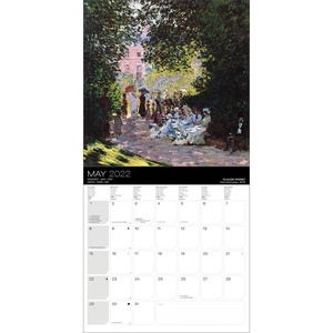 Monet 30x30 Kalender 2022