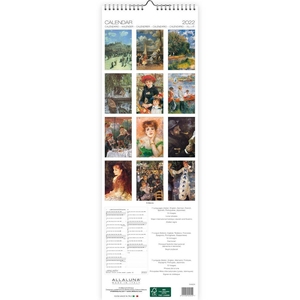 Renoir Slimline Kalender 2022