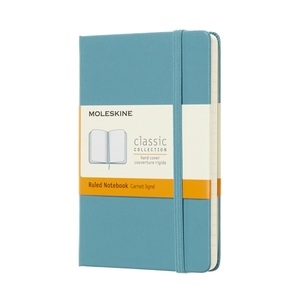 Moleskine Pocket Notebook Hardcover Reef Blue Ruled
