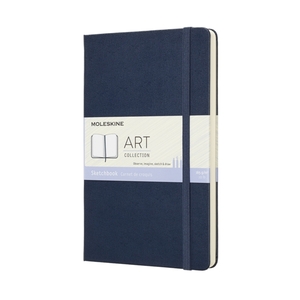 Moleskine Large Sketchbook 165gr  Sapphire Blue