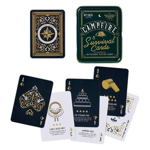 Gentleman's Hardware Kampvuur Spellen - set 52 speelkaarten