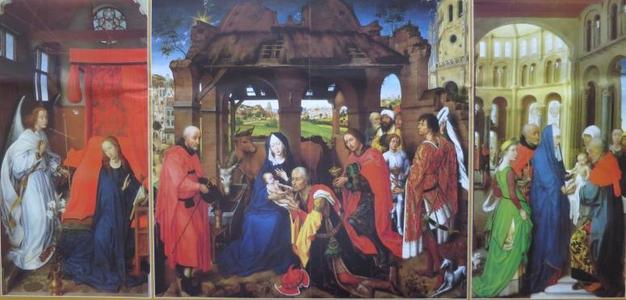 Educa Puzzel Rogier van der Weyden - St. Columba Triptiek 18.000 stukjes
