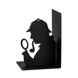 Boekensteun Sherlock zwart metaal 1 stuk Balvi