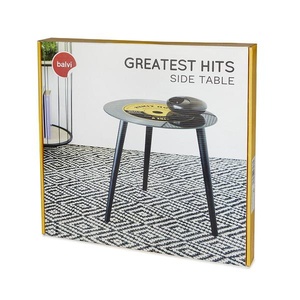 Bijzettafel Greatest Hits Vinyl Geel
