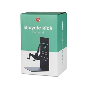 Balvi Boekensteun Bicycle Kick Zwart
