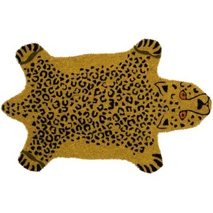 Doormat Cheetah Yellow - Deurmat Cheetah Geel