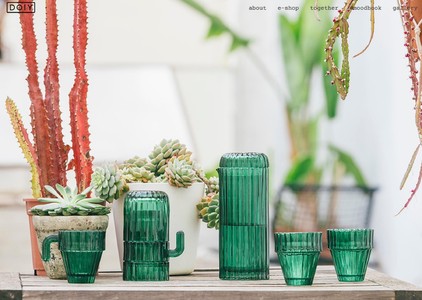 Saguaro Cactus Glasses - Cactusglazen Doiy Design
