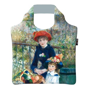 Ecozz Ecoshopper opvouwbaar tasje Two Sisters - Pierre Auguste Renoir