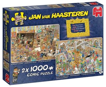Jan van Haasteren - Trip naar het Museum Puzzel 2 x 1000 stukjes