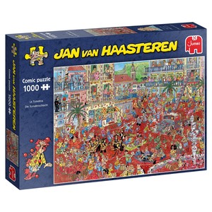 Puzzel Jan van Haasteren - La Tomatina 1000 stukjes