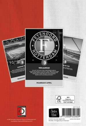Feyenoord Scheurkalender 2021