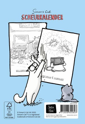 Simon's Cat Scheurkalender 2021