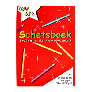 Creakit Schetsboek A5