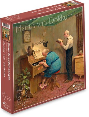 Puzzel Zoals de ouden zongen - Marius van Dokkum 1000 stukjes