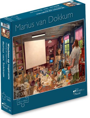 Puzzel Wachten op inspiratie - Marius van Dokkum 1000 stukjes