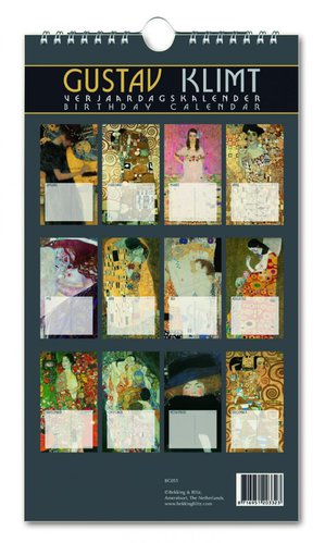 Bekking & Blitz Gustav Klimt Verjaardagskalender