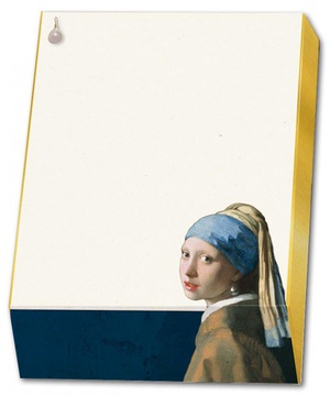 Bekking & Blitz Memo Blocnote Vermeer  - Meisje met de Parel