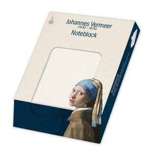 Bekking & Blitz Memo Blocnote Vermeer  - Meisje met de Parel