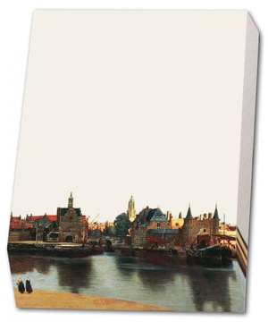 Bekking & Blitz Memo Blocnote Vermeer - Gezicht op Delft