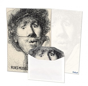 Bekking & Blitz Briefpapier Rembrandt - Zelfportret