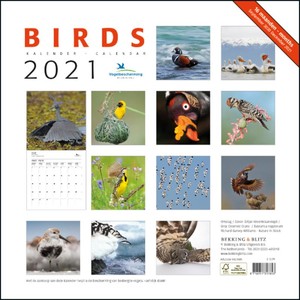 Birds Vogelbescherming Maandkalender 2021