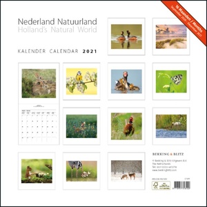 Nederland Natuurland Maandkalender 2021