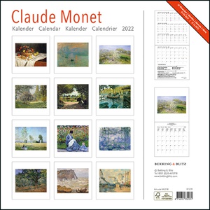 Bekking & Blitz Claude Monet Maandkalender 2022