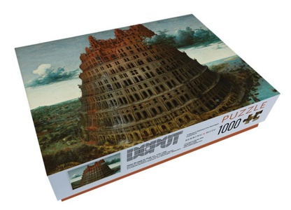 Bekking & Blitz Puzzel Pieter Bruegel de Oude - de Toren van Babel 1000 stukjes