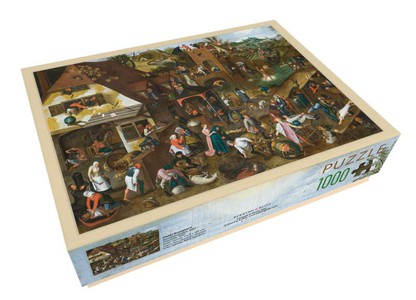 Bekking & Blitz Puzzel - Spreekwoorden, Pieter Brueghel II 1000 stukjes